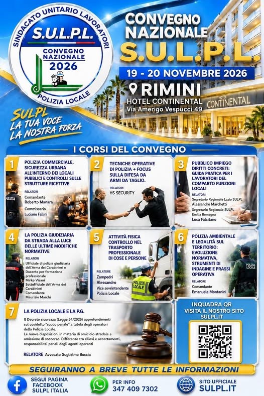 CONVEGNO OVEMBRE SULPL