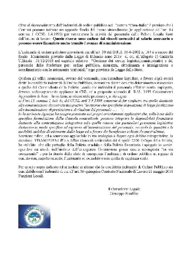 Cumulabilità indennità servizio esterno e indennità di ordine pubblico page 002