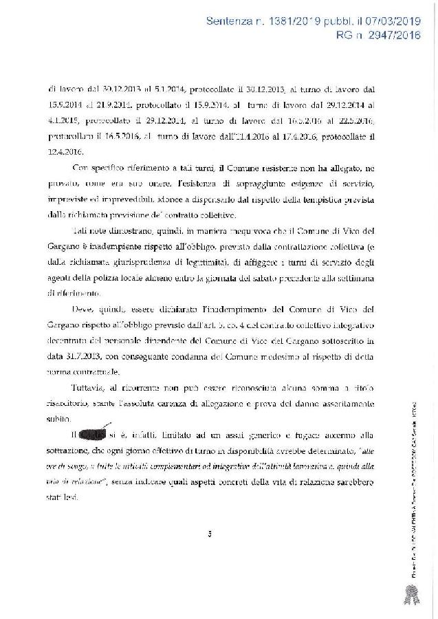 OBBLIGATORIO CONOSCERE IN ANTICIPO GLI ORARI DI LAVORO page 005