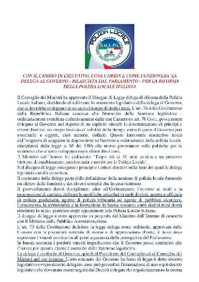 legge delega Polizia Locale page 001