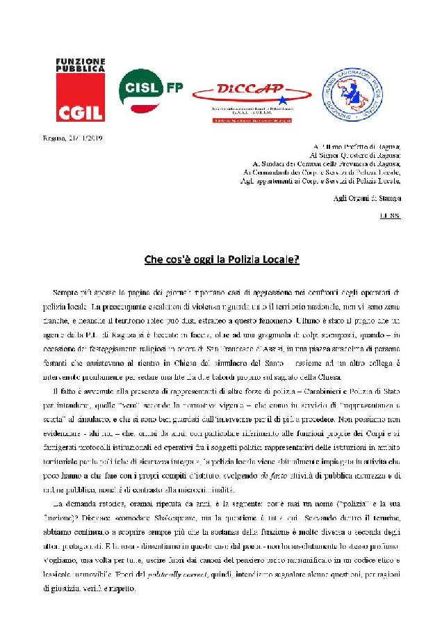 nota congiunta che cosa è oggi la polizia locale page 001