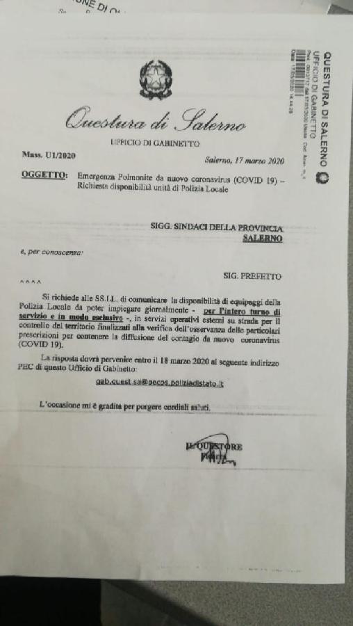 questura salerno