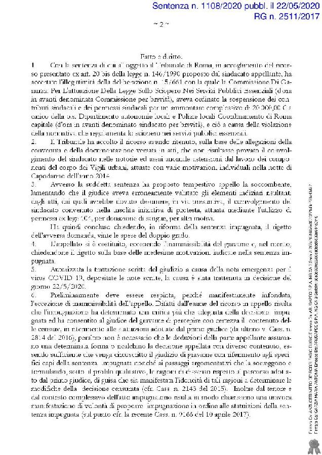 sentenza rigetto cda roma page 002